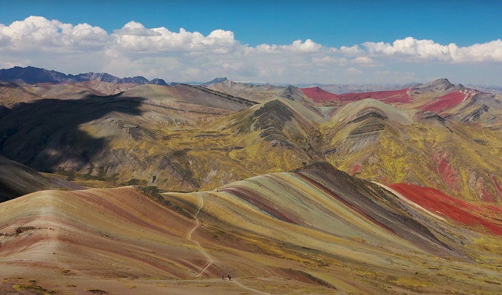 Montaña Palccoyo, alternativa a Vinicunca, tour en Cusco, Perú con Guru Explorers.