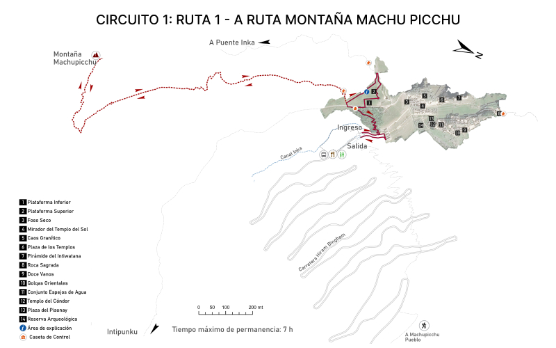 CIRCUITO 1_ RUTA 1 - A RUTA MONTA&Ntilde;A MACHU PICCHU
