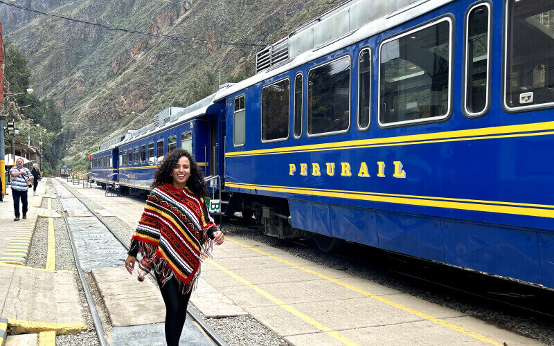 Trem para Machu Picchu
