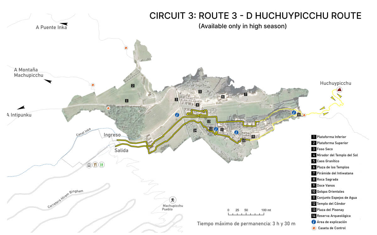 Circuit 3 (Royal Machu Picchu) – Route 3-D: Huchuy Picchu Route