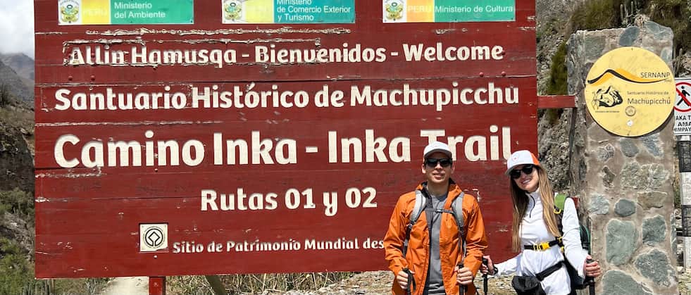Inca trail starting point