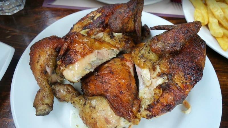 peruvian Style roasted chicken